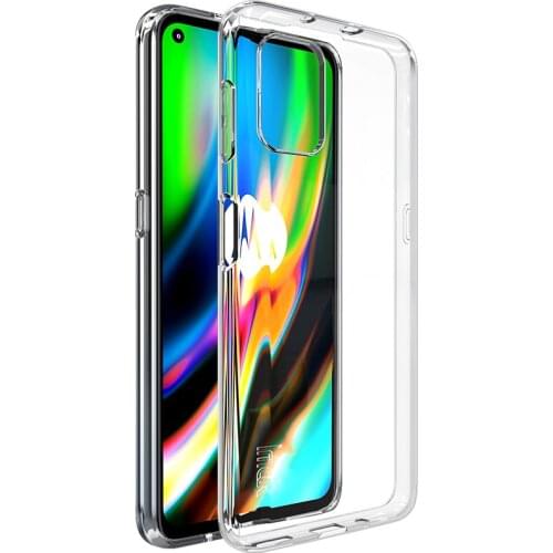 Case for Motorola Moto G9 Plus IMAK UX-5 Shockproof Soft TPU Back Cover Case for Moto G9 Plus