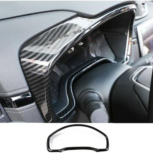 Carbon Fiber Dashboard decorative frame Trim for Honda CRV CR-V 2017 2018 2019