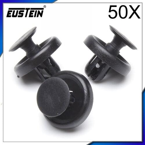 50x Engine Under Cover Clip Push Type Retainer For Toyota Lexus 90467-07201 B152