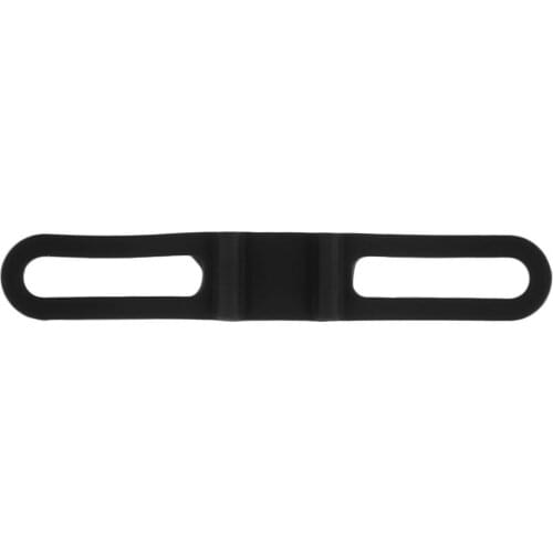 Hot Sale 2pcs 13.8x2.2cm Bicycle Cycling Silicone Elastic Strap Bandage light lamp Mount Holder Free Shipping