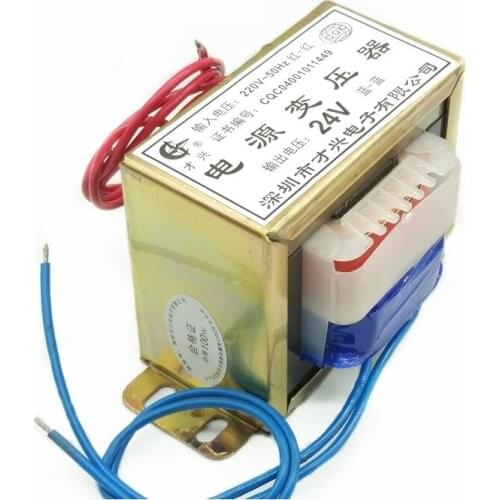 EI86-100W power transformer 220V to 24V 4A AC AC24V monitoring power supply DB-100VA