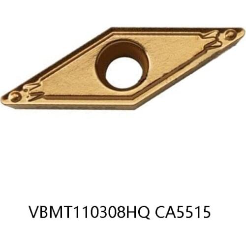 Original VBMT110308HQ CA5515 Carbide Inserts for Steel VBMT110308 HQ VBMT 110308 Lathe Cutter Turning Tools