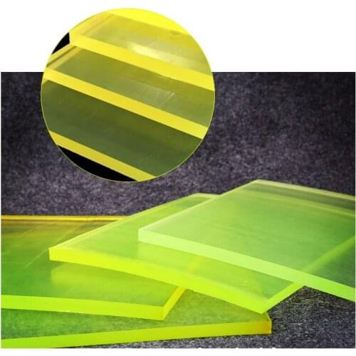 Polyurethane Punching Pad Rubber Mute Board Cutting Hole Punch Stamping Tool Table Protector Mat Craft Translucent 20x20x0.8cm