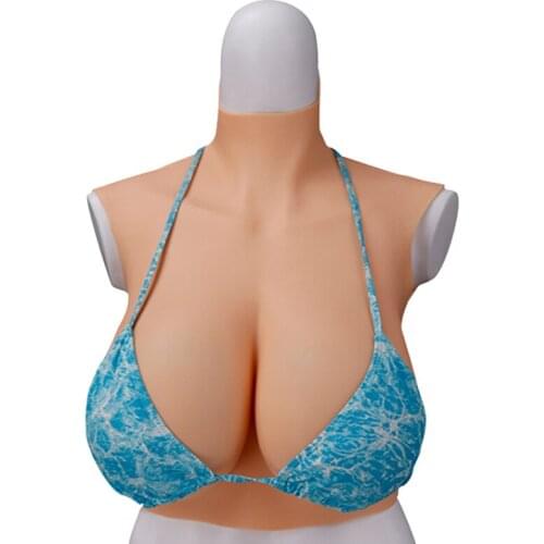 Trainer Body Shaper Silicone Breast Forms Crossdresser Fake Boobs Cosplay Shemale Transgender Drag Queen Transvestite B-H CUP