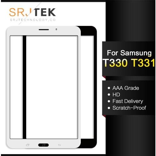 SRJTEK Touch Screen SM-T330 SM-T331 For Samsung Galaxy Tab 4 8.0 T331 t335 T330 Digitizer Sensor Panel Tablet Parts 3G & Wifi