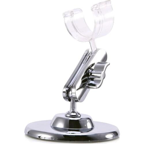 USB Microscope All-Directional Rotary Holder Silver Metal Aluminium Stand Holder Lifting And Rotation