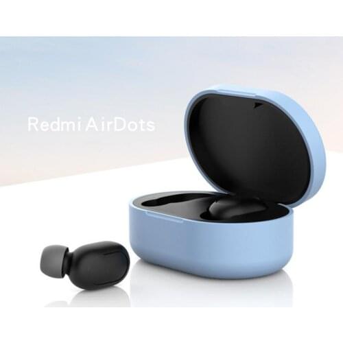 High Quality Latest Silicone Protective Cover Case for Xiaomi Redmi Airdots TWS Bluetooth Earphone Headset Protective Case New