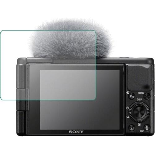 Tempered Glass Protector Guard Cover for Sony ZV1 ZV-1 Vlog Camera LCD Display Screen Protective Film Protection