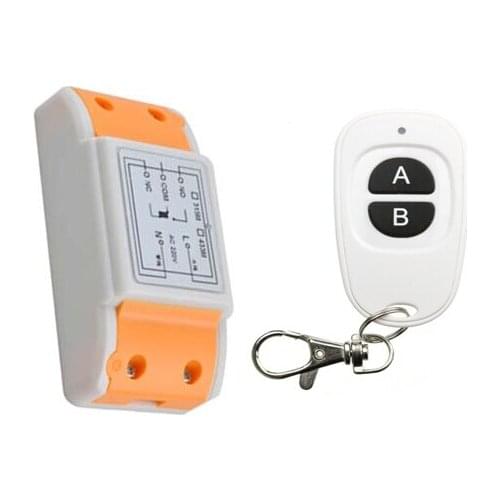 220 v 1 ch remote control switch 1 piece receiver + 1 piece transmitter 2016 new