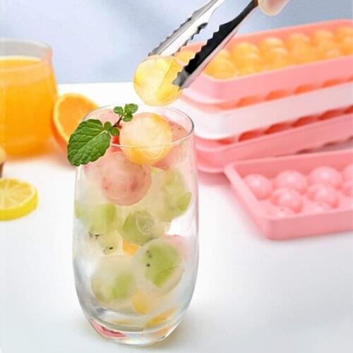 ABZS 4 Pack Ice Square Tray with Lids Stackable Ice Trays Ice Square Mold for Wine Fruit Chill Drink 18 Grid 33 Grid