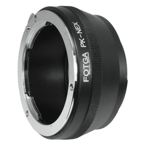 FOTGA Pentax K/PK Lens to E-Mount Adapter For Sony NEX3/C3/NEX5/5C/5N/5R/NEX6/7