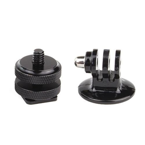 1/4"-20 Camera Hot Shoe Adaptor with Tripod Mount for GoPro Hero 1 2 3 3