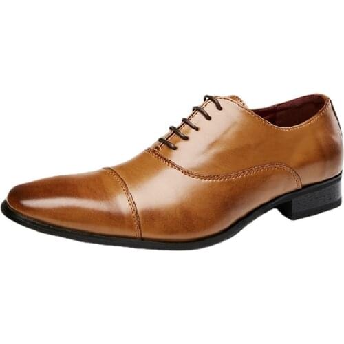 AlexBu Mens Oxfords