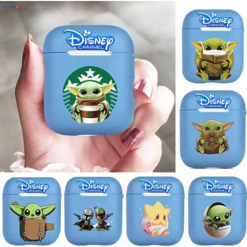 Disney Star Wars YodaPattern Case for Airpods Pro 1/2 Cover Protective Earphone Cases Headphones Funda Protective For Airpods Co