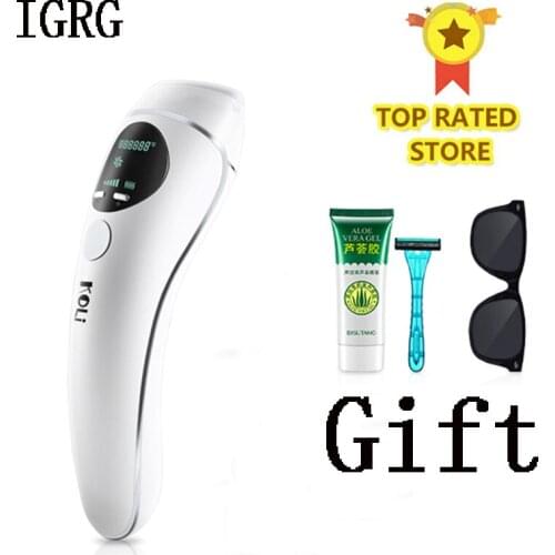 IGRG New 600000 IPL Laser Hair Removal Pulsed Device Permanent Hair Removal IPL laser Electric depilador a laser
