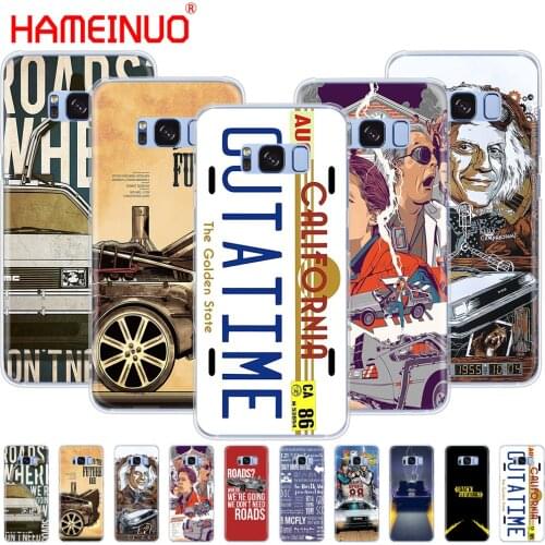 HAMEINUO Back to the Future cell phone case cover for Samsung Galaxy S9 S7 edge PLUS S8 S6 S5 S4 S3 MINI