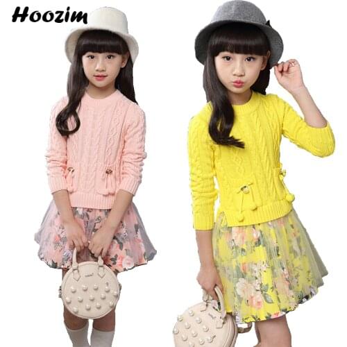 Теплые платья для девочек Hoozim China At AliExpress