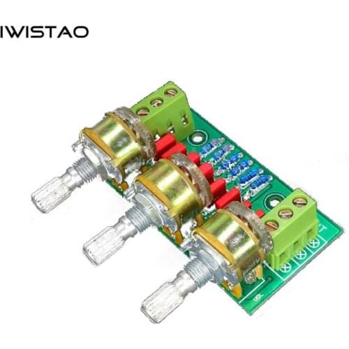 IWISTAO Tone Adjustment Board Bass Treble Volume Adjustments HIFI Audio Upgrade Your System