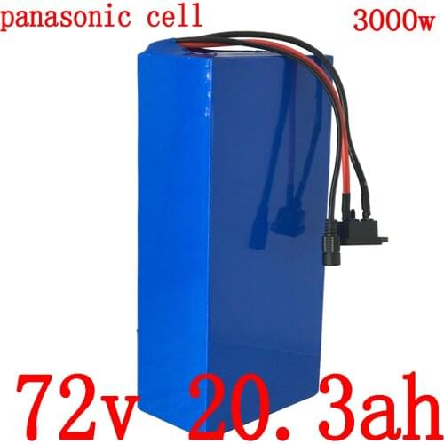 72V battery 72V 2000W 3000W electric scooter battery 72V 20AH electric bike battery 72V 20AH Lithium battery use panasonic cell