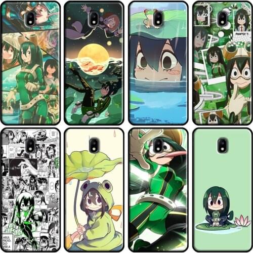 Asui Tsuyu Boku no My Hero Academia Soft Case For Samsung Galaxy A3 A5 2016 J1 J3 J4 J5 J6 J7 2017 J2 Core J8 A9 A6 A8 Cover