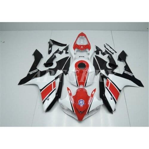 New ABS Plastic Shell Motorcycle Fairing kit Fit For YAMAHA YZF R1 2007 2008 YZF-R1 YZF 1000R Custom Red White