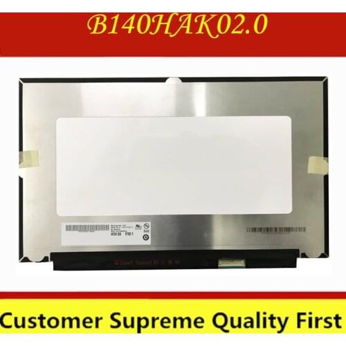 LCD monitor replacement 14.0 inch B140HAK02.0 B140HAK02 Laptop touch screen LED LCD Matrix Screen FHD 1920X1080P EDP 40 Pins IPS