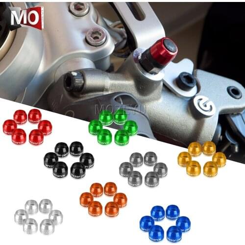 Motorcycle Universal Billet Bleed Valve Cover Kit For Super Adventure 1290 S/T/R 990 SMR SMT SUPERMOTO R T 1190 Adventure/R
