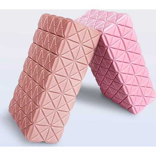 High Quality 3D Massage Foam Bricks EVA Yoga Block High Density Pilates Dance Children Practice Equipment for Home Gym