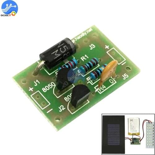 BMS 18650 Lithium Battery Charging Protection Board Light Control Sensor Module for Solar Chargr DIY Kit