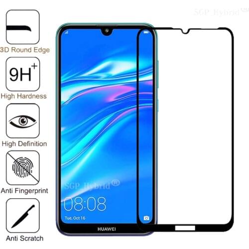 3D 9H For Huawei Y7 Pro 2019 Tempered Glass Full Cover Protective Film On Huawai Y7 Y 7 7Y Pro DUB-LX2 DUB-LX1 Screen Protector
