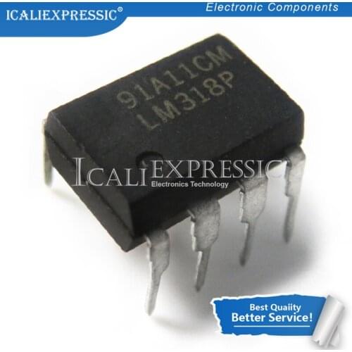 10PCS LM318P LM318N LM318 DIP-8 In Stock