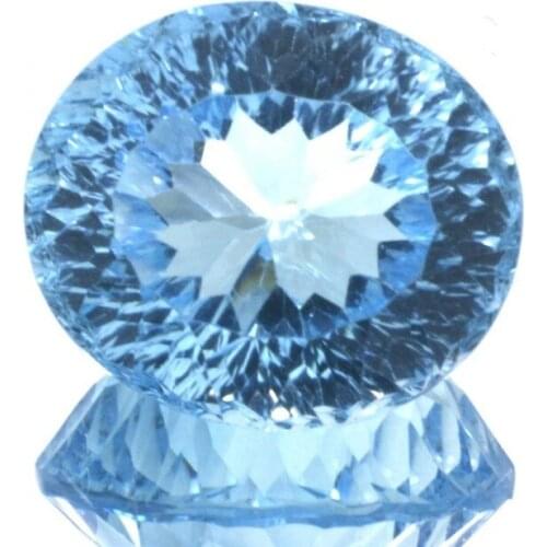 15,97ct Swiss BlueTopaz Millenium Oval Cut