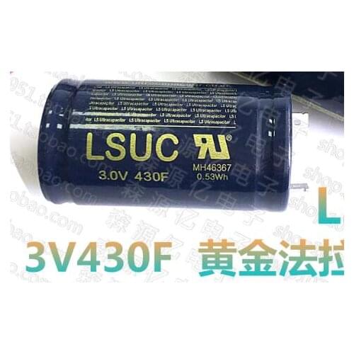 2PCS 3V430F Korea Brand new original Super Farad capacitor 2.8V350F