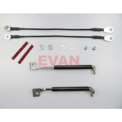 4x4 Pickup tailgate assist for TOYOTA HILUX 2016-2020 Easy Up and Slow Down Gas Spring Rear Gate Gas Strut