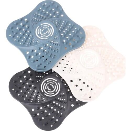 Anti-blocking Hair Catcher Hair Stopper Plug Trap Shower Floor Drain Covers Sink Strainer Filter Bathroom Kitchen Accessories