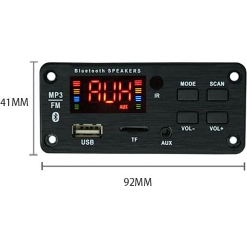 JQ-D022BT Bluetooth Audio Receiver Wide Application High-sensitivity Convenient Bluetooth 5.0 Bluetooth Decoder Board for Blueto