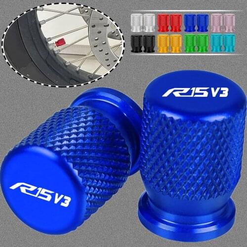 For YAMAHA YZF-R15 YZF R15 YZFR15 V3.0 V3 2017-2019 2020 2018 Motor CNC Accessorie Wheel Tire Air Port Cover Airtight Covers