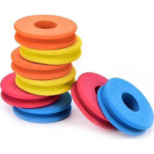 Marbit 100Pcs/Lot Winding Board Fishing Line Foam Board Trace Wire Swivel Tackle Fishing Box Tools Random Color