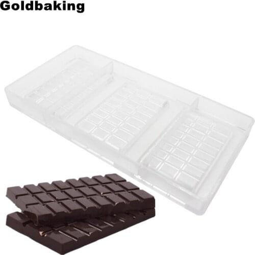 Break Apart Chocolate Mold Polycarbonate Bar Chocolate Mould DIY Molds