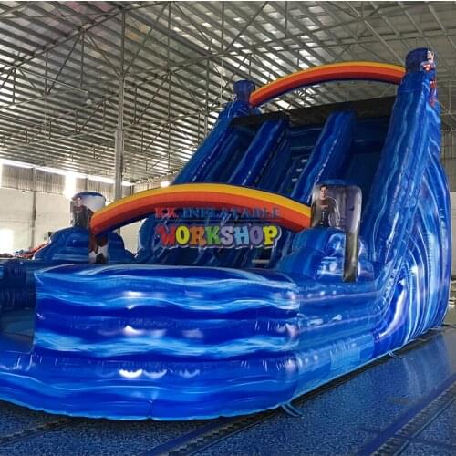 China Guangzhou manufacturers selling slides inflatable castles