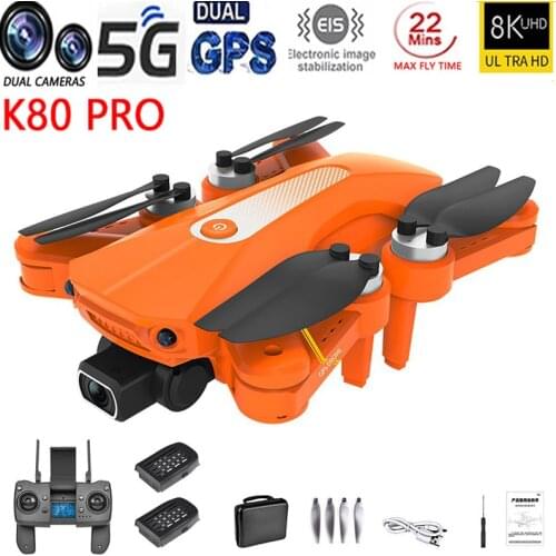 K80 PRO GPS Drone 4K Professional Remote Control Quadcopter With Camera Aerial Photography Drones Brushless Motor Foldable Dron