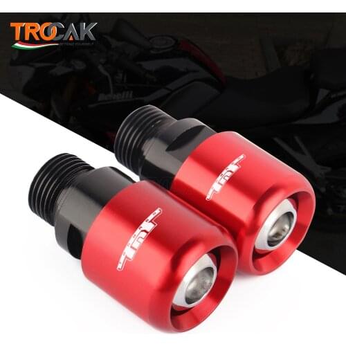 Motorcycle Accessories Handlebar Grips Handle Bar Cap End Plugs For BENELLI TNT 125 135 TNT125 TNT135 2016-2017