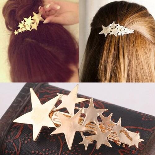 Earofcorn New Starfish Five-pointed Star Hairpin Top Clip Hair Accessories Bridal Headpiece Hair Pins Handmade Jewelry