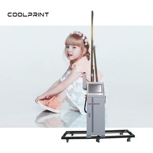 New 3d vertical UV ink wall printer inkjet printer for wall mural