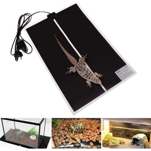 Adjustable Temperature Pet Heating Warmer Amphibians Bed Mat 220-240V EU Plug D0AD