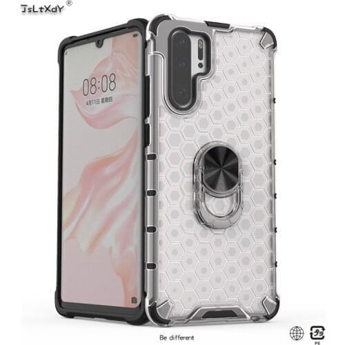 Silicone Shockproof Phone Bracket Cover Case For Huawei P30 Pro honor 20 Pro lite Nove5i Y6 Y7 Y6P Y5P Y7P Y9 PRIME 2019 V30 9x