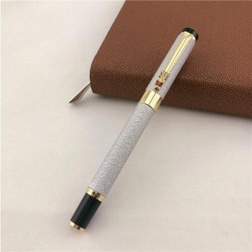 MONTE MOUNT luxury dragon fountain pen promotion metal ink pens school stationery business gift father friend present 020