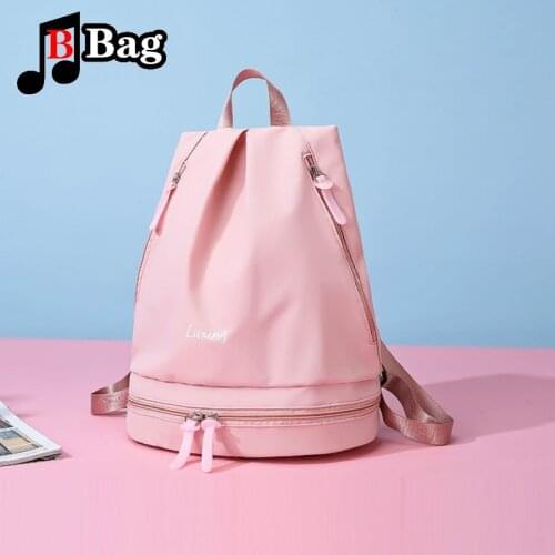 Fitness bag wet dry separation womens swimming bag waterproof beach storage backpack sports equipment swimming bag Storage tote