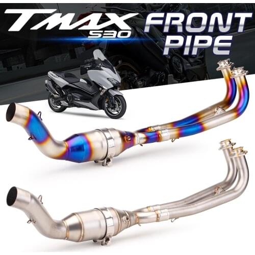 Tmax500 Tmax530 Exhaust Full system Header Pipe FOR Yamaha T-MAX Tmax 500 Tmax530 T-MAX 500 530 2012-2020 without exhaust