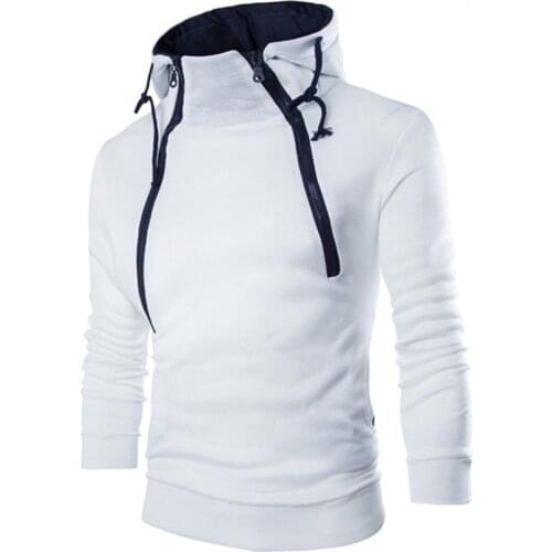 Mens Hoodie Solid color Custom logo Sweatshirt high quality Spring Autumn Fashion Mens sweatshirt casual trend Hoody clothing